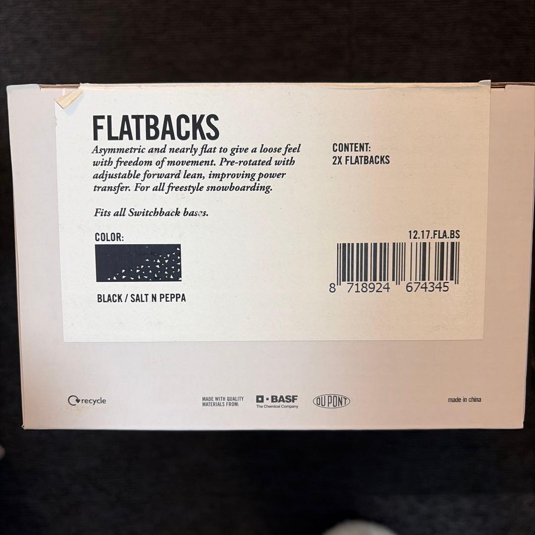 SWITCHBACK スノーボードビンディング ターコイズ/ブラック