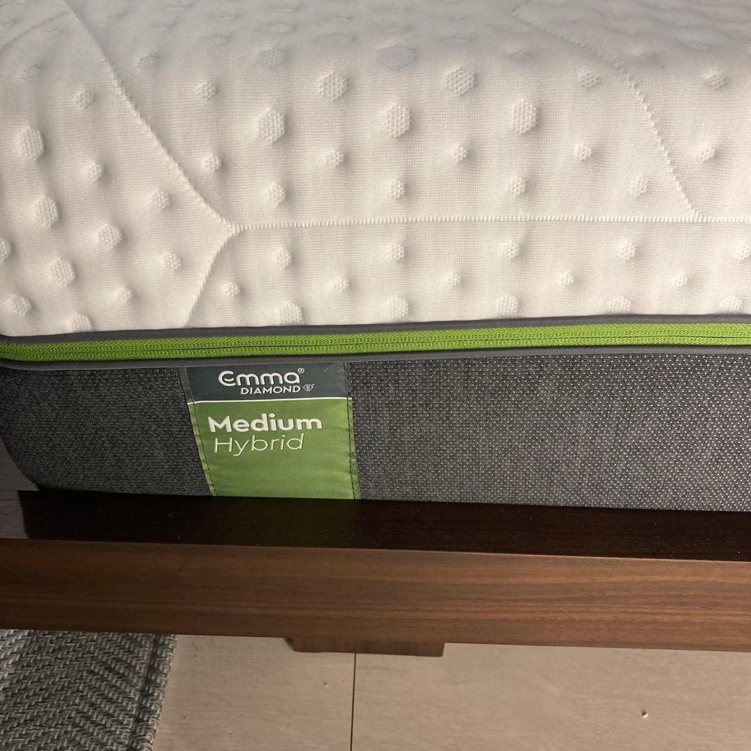 【送料無料】エマ・スリープ プレミアム セミダブル+エマ・プロテクター