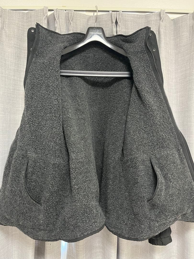 ジャケット・アウター Wool 100% Fleece Nylon Reverse Blouson