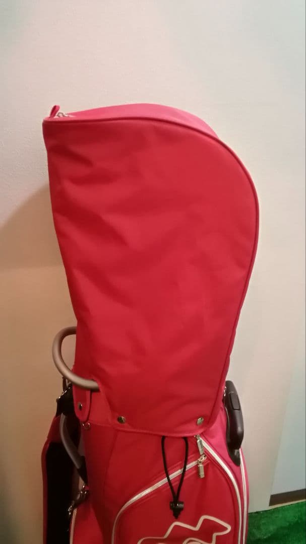 MUスポーツ　キャディバック　キャスター付き　ローリングソール　ピンク