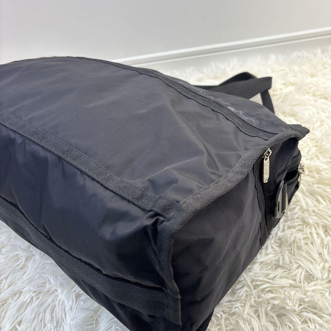 未使用級✨LeSportsac レスポ ボストンバッグ 黒 2way軽量