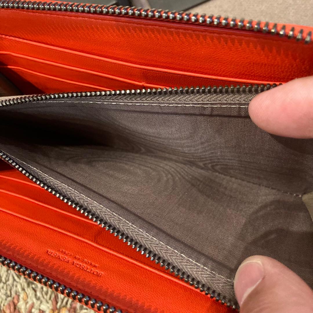 jt様　　　Bottega Veneta レッド 長財布　クロコ