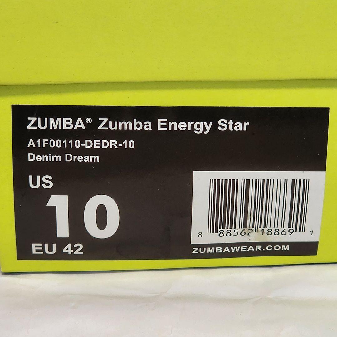 ZUMBA Energy Star US10 デニム ダンスシューズ 27 ①