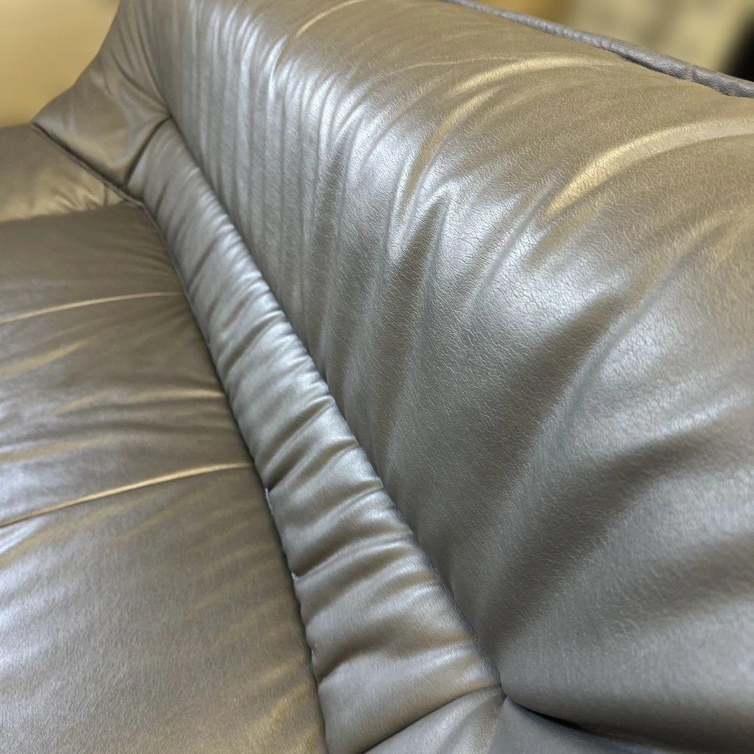 3人掛けソファー　ノーブランド　グレー