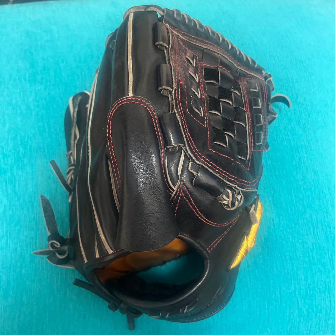 mizuno Pro 硬式グロープ 黒色