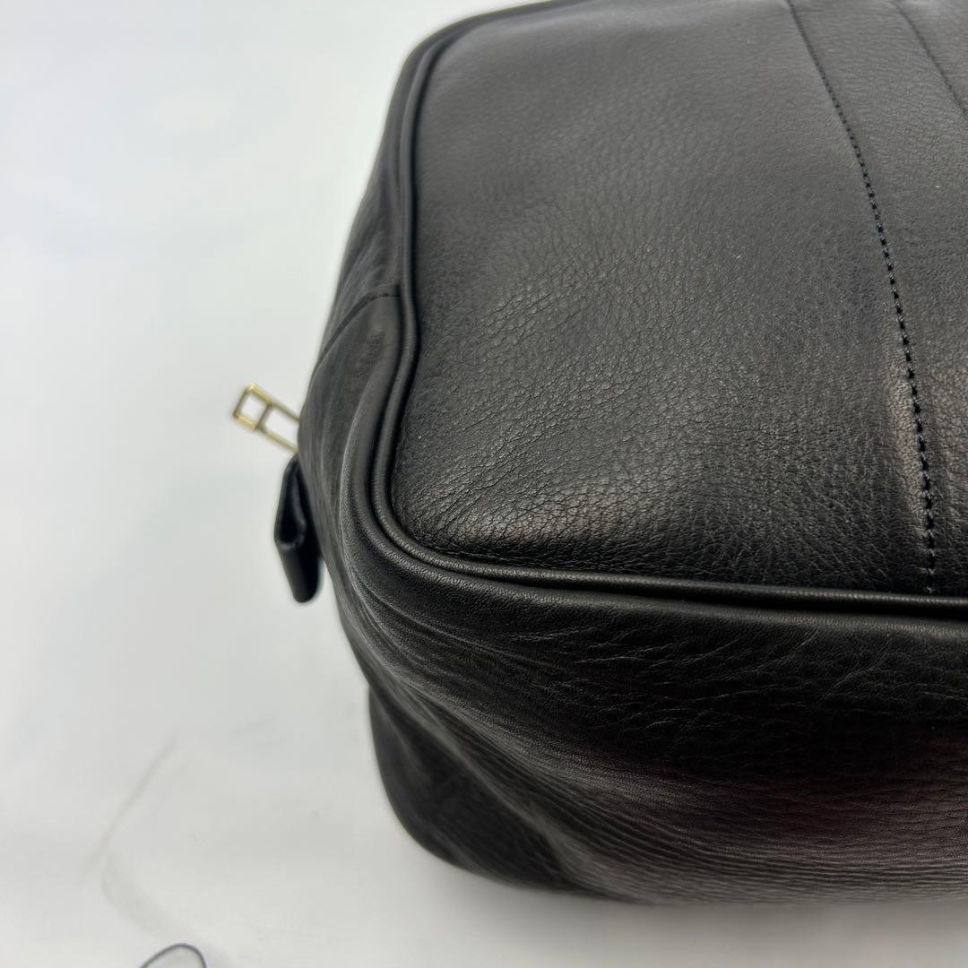 【美品】レアジェム　ボストンバッグ　レディロバー　LADYROBBER ブラック