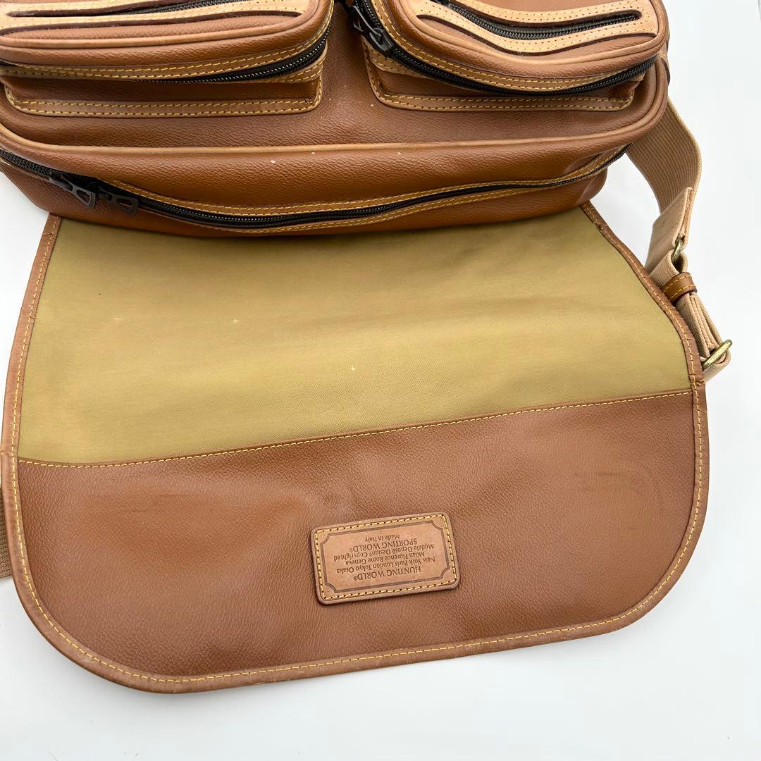 ハンティングワールド ショルダーバッグ メッセンジャー キャリーオール 斜め掛け