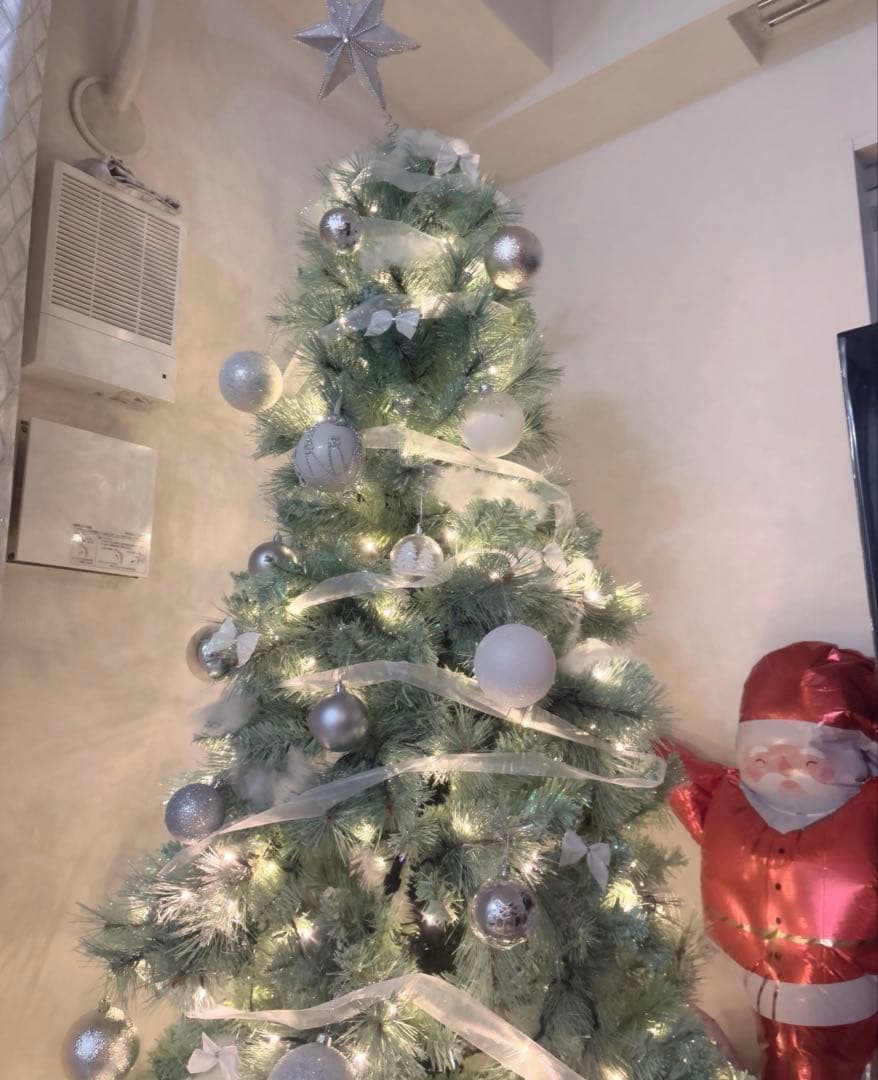 Francfranc クリスマスツリー オーロラ 180cm LED280球付き