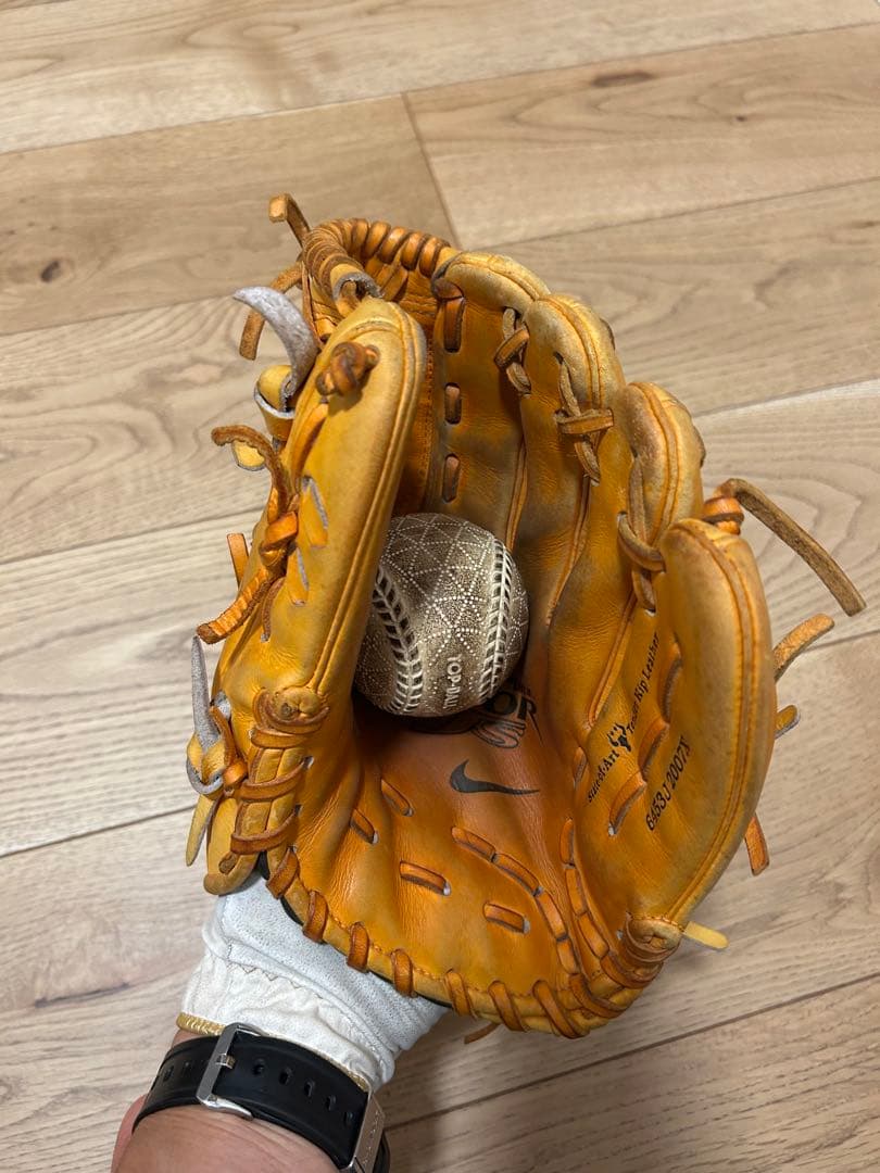 Nike Vapor 硬式野球グローブ オレンジ　内野