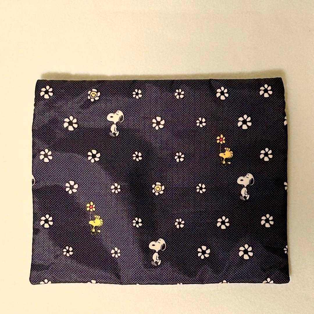 【美品】レスポートサック スヌーピー ボストンバッグ & ポーチ ネイビー