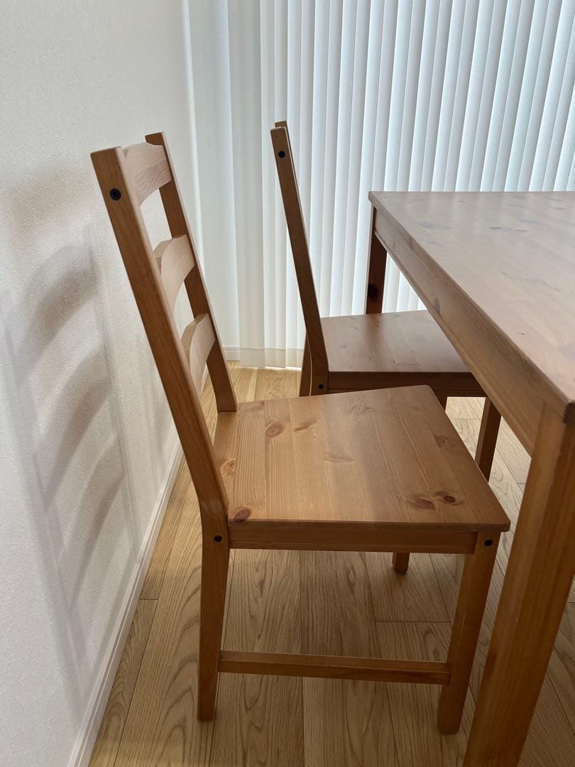 引き取り限定　IKEA ダイニングテーブルセット　ヨックモックJOKKMOKK