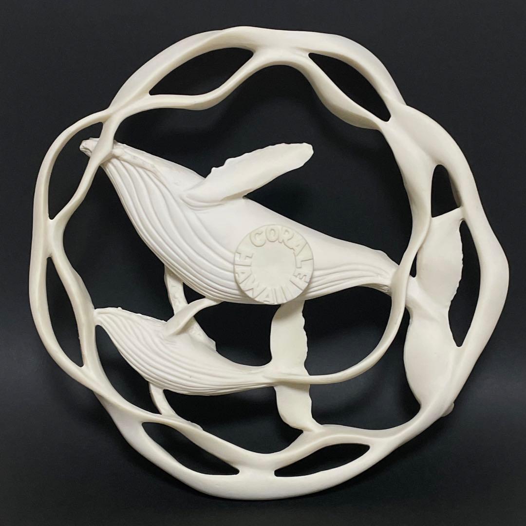 CORALEI HAWAII 珊瑚 サンゴ クジラ 置物 オブジェ ハワイ製