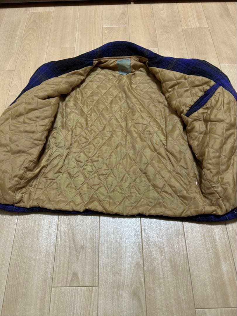 古着　OLD UNIQLO ウールジャケット　チェック　9