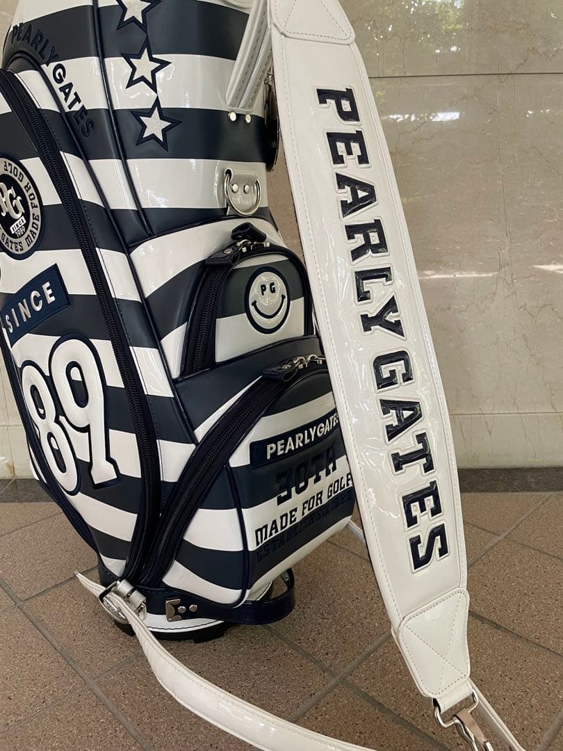 限定PEARLY GATESパーリーゲイツ30周年記念 スペシャルキャディバッグ
