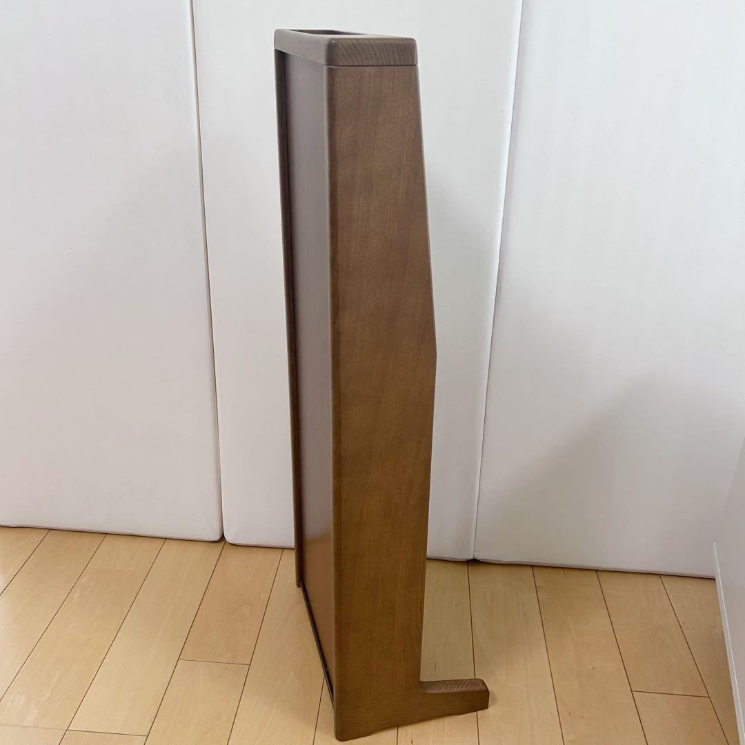 カリモク　スリッパ入れ　木製棚　美品　karimoku 伝統　オールドカリモク