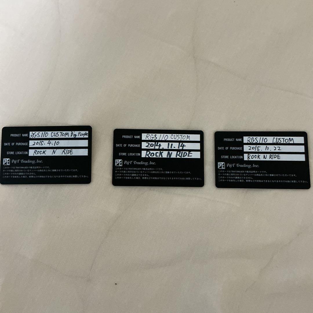 トラヴィスワーカーTRAVIS WALKER リング3点セット　ギャランティあり