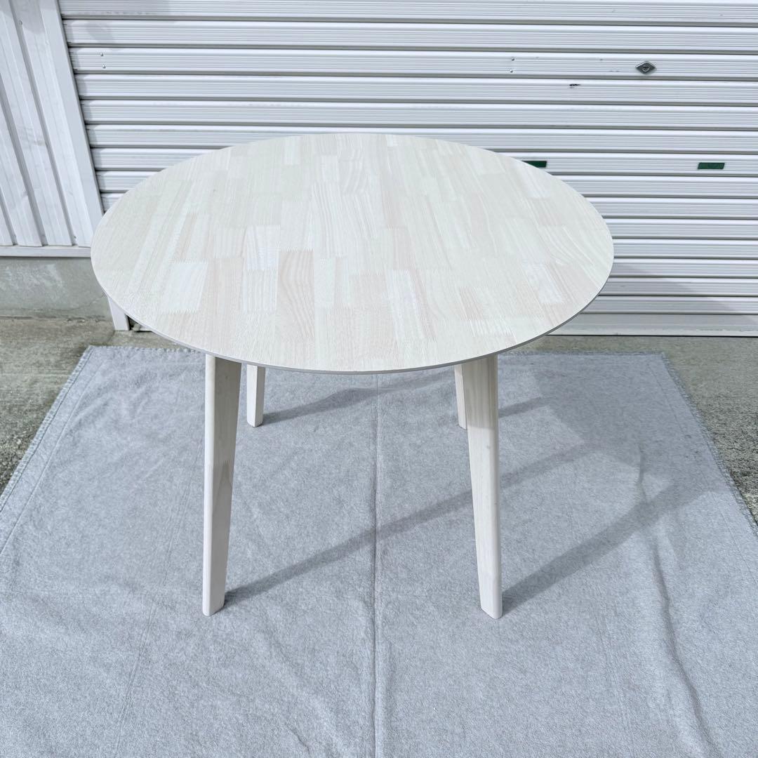 LOWYA Koup table 円形 ダイニングテーブル 北欧風90cm