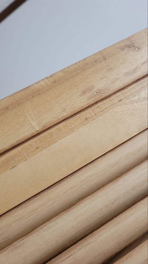 パーテーション　3連　キャスター　 高さ165cm 　木目