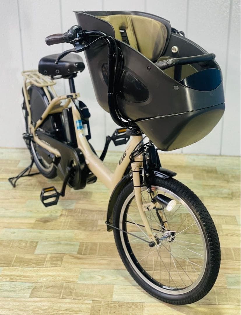 3069ブリヂストン12.3アンペア3人乗り対応子供乗せ　電動アシスト自転車