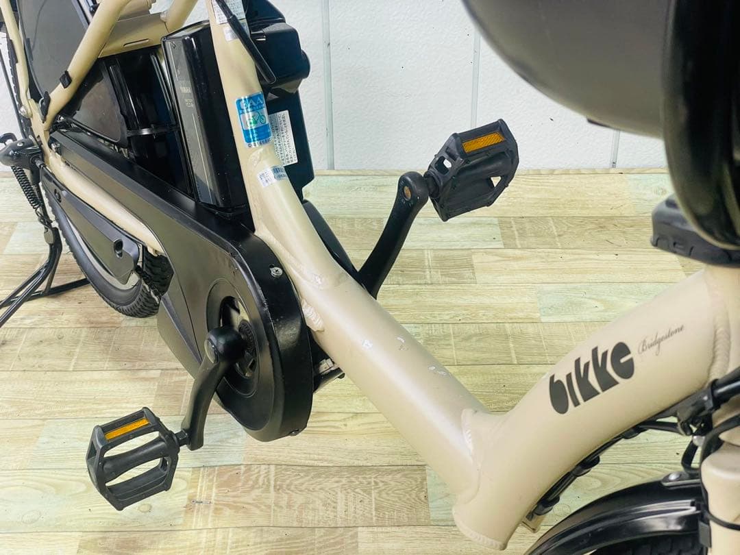 3069ブリヂストン12.3アンペア3人乗り対応子供乗せ　電動アシスト自転車