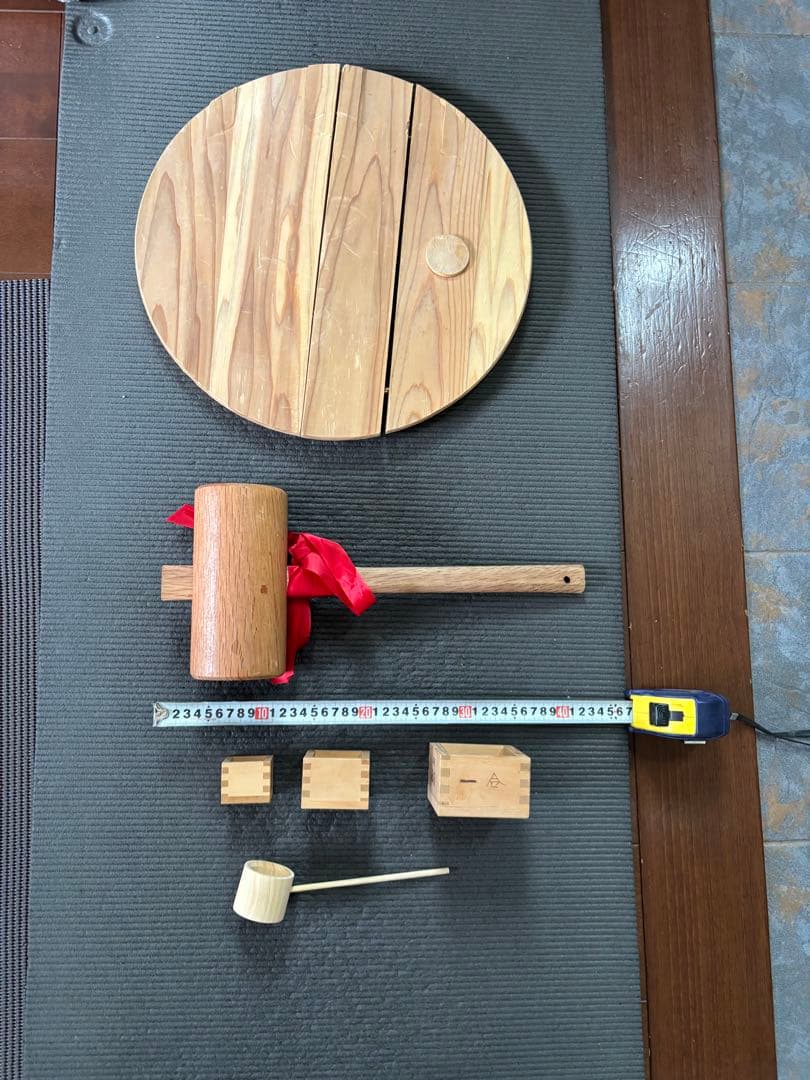 縁日用　金婚 日本酒の樽　鏡開きセット