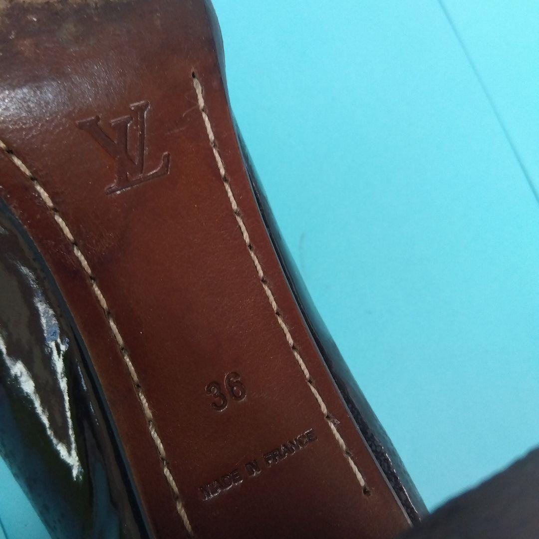 LOUIS VUITTON チェック柄 ハイヒール