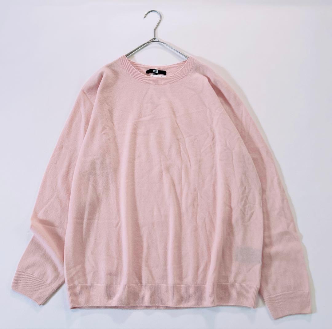 【新品/レア/XXL】23AW ユニクロ 3Dカシミヤクルーネックセーター