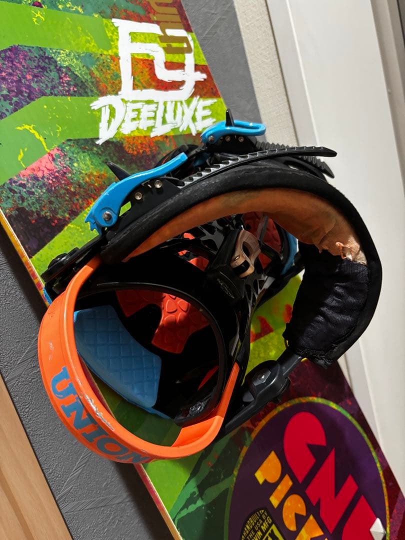 GNU Pickle スノーボード ビンディング　2点セット