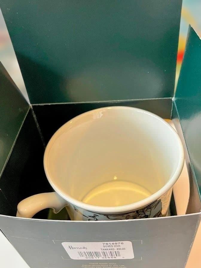 Harrods 「古代ギリシャ調ヴィンテージ コレクション・クリスマスマグ」