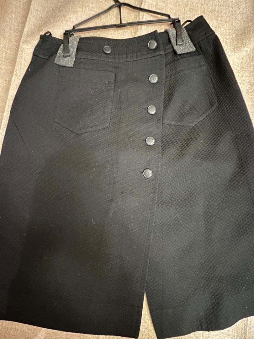 CHANEL ブラック タイトスカート