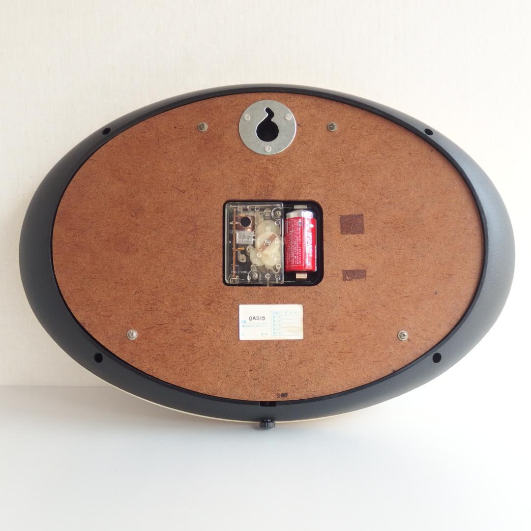 SEIKO 掛け時計 オーバル型 70s スペースエイジ