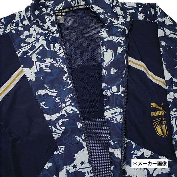 新品希少品 サッカーイタリア代表ウーブントップ トレーニング ジャージジャケット