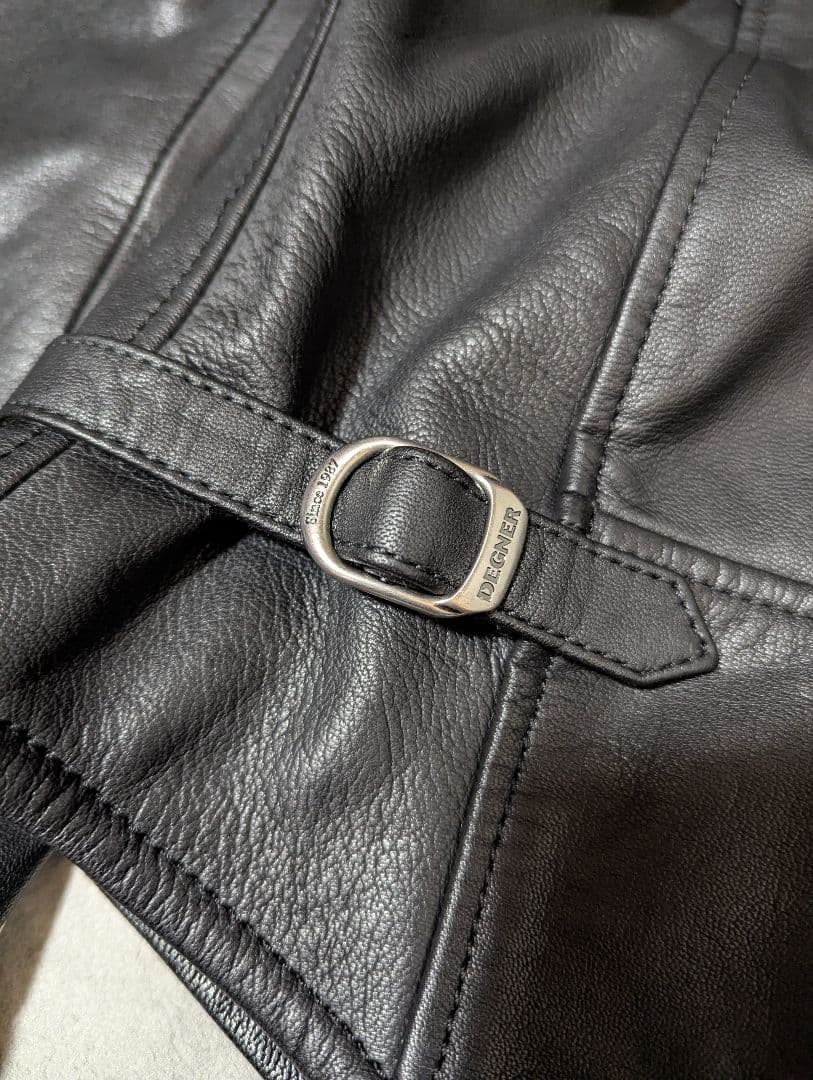 と*し様 【デグナー】レザージャケット 着脱可能プロテクター標準装備 23WJ-