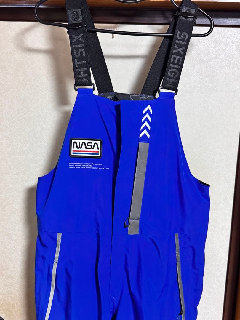 専用　686 NASA コラボ ビブパンセット スノーボードウェア　XL / Ｌ