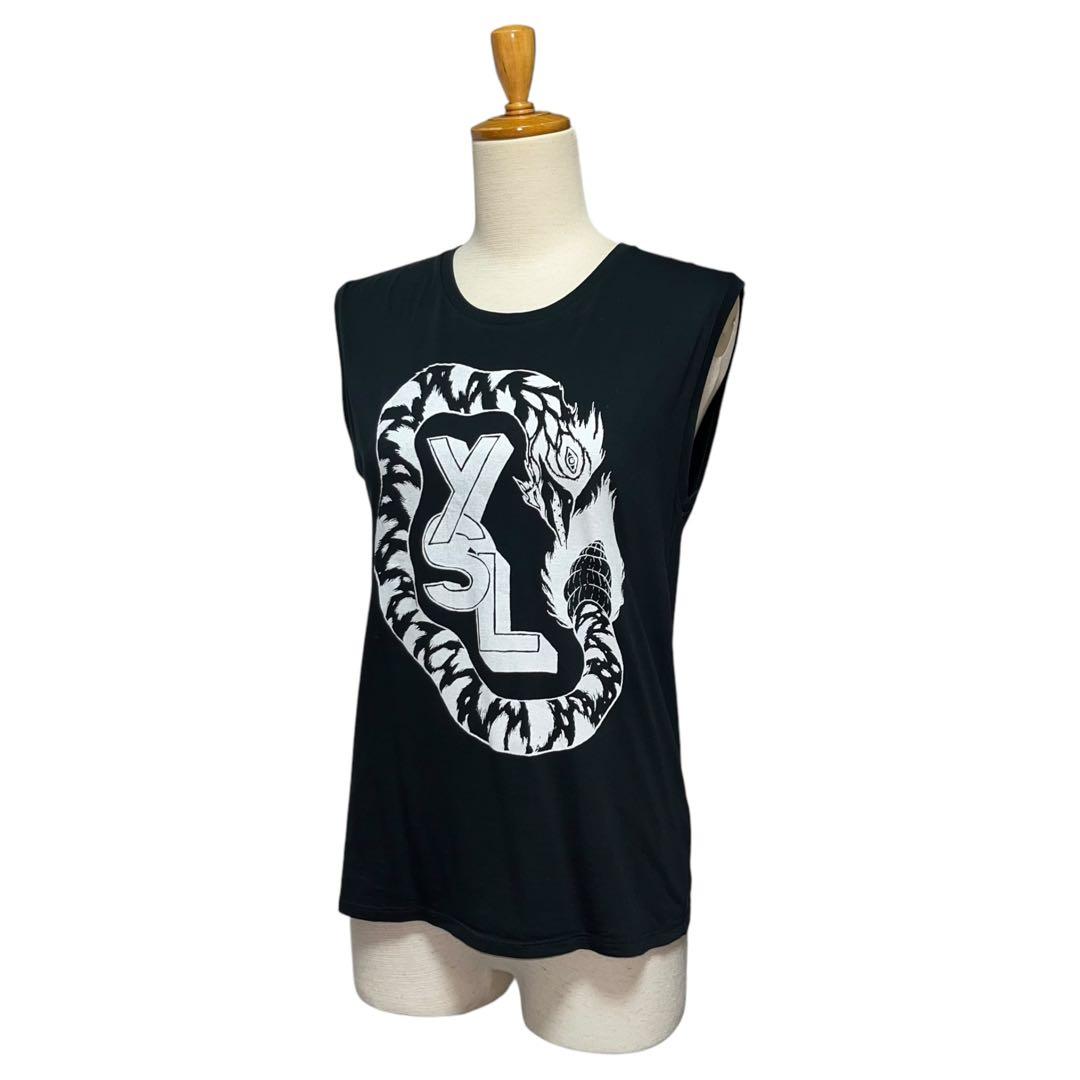 トップス 2012 SAINT LAURENT PARIS Snake tank top