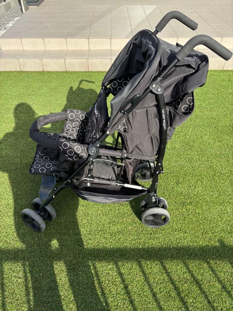 キンダーワゴン ベビーカー DUOシティHOP 二人乗り 双子