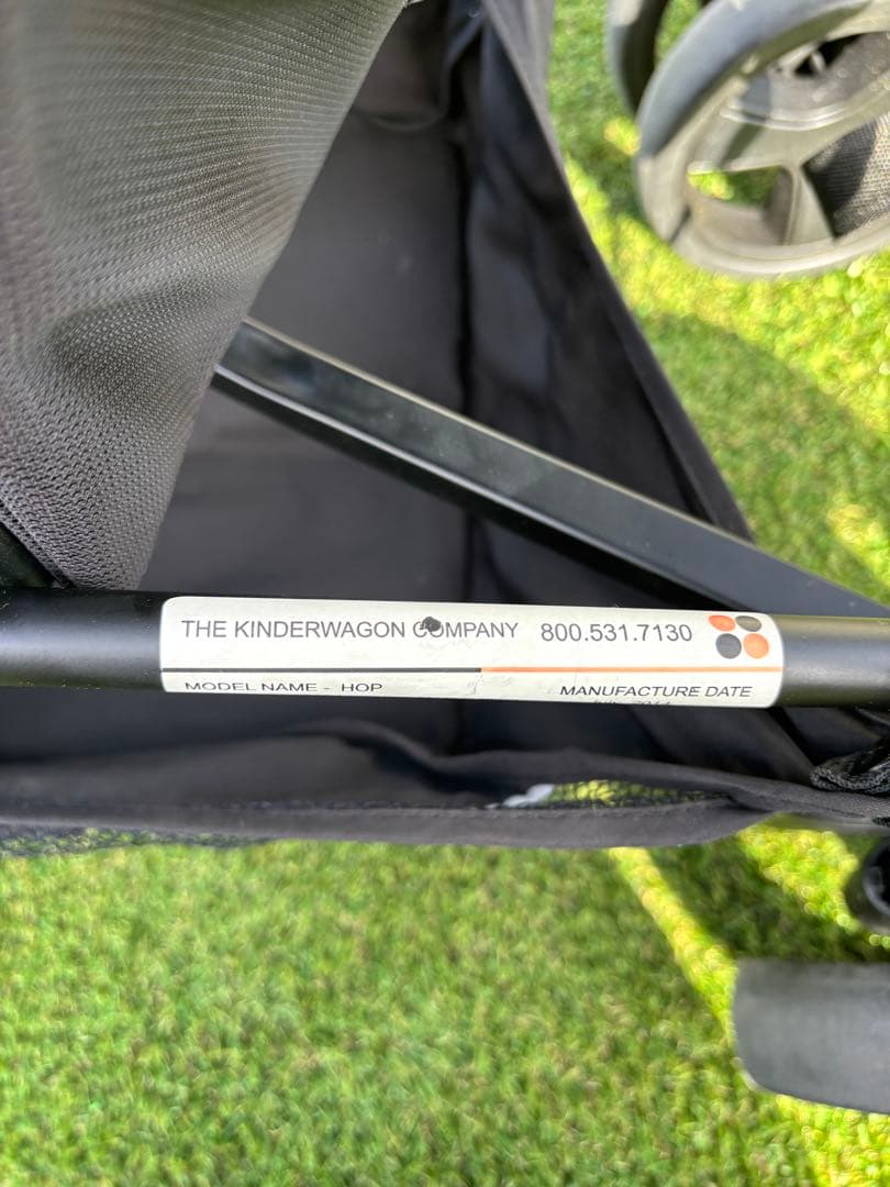 キンダーワゴン ベビーカー DUOシティHOP 二人乗り 双子