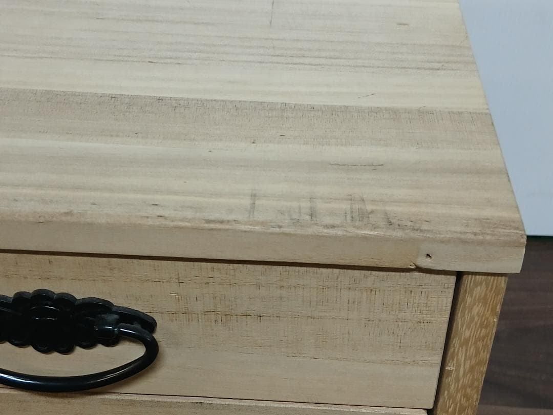 桐たんす　５段　衣装ケース　収納　着物