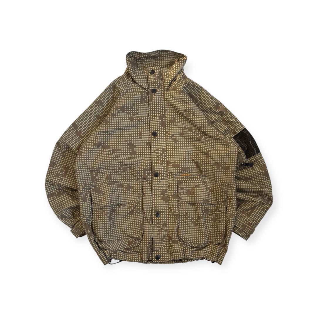 90s OLD STUSSY デジカモ　ナイロンジャケット　オールドステューシー