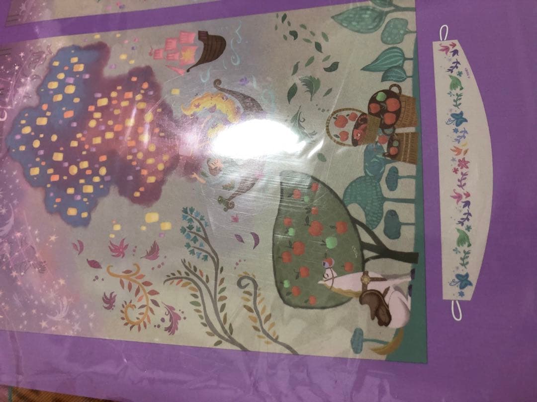 新品　ファンタジースプリングス　ラプンツェル　カーテン　ディズニーシー