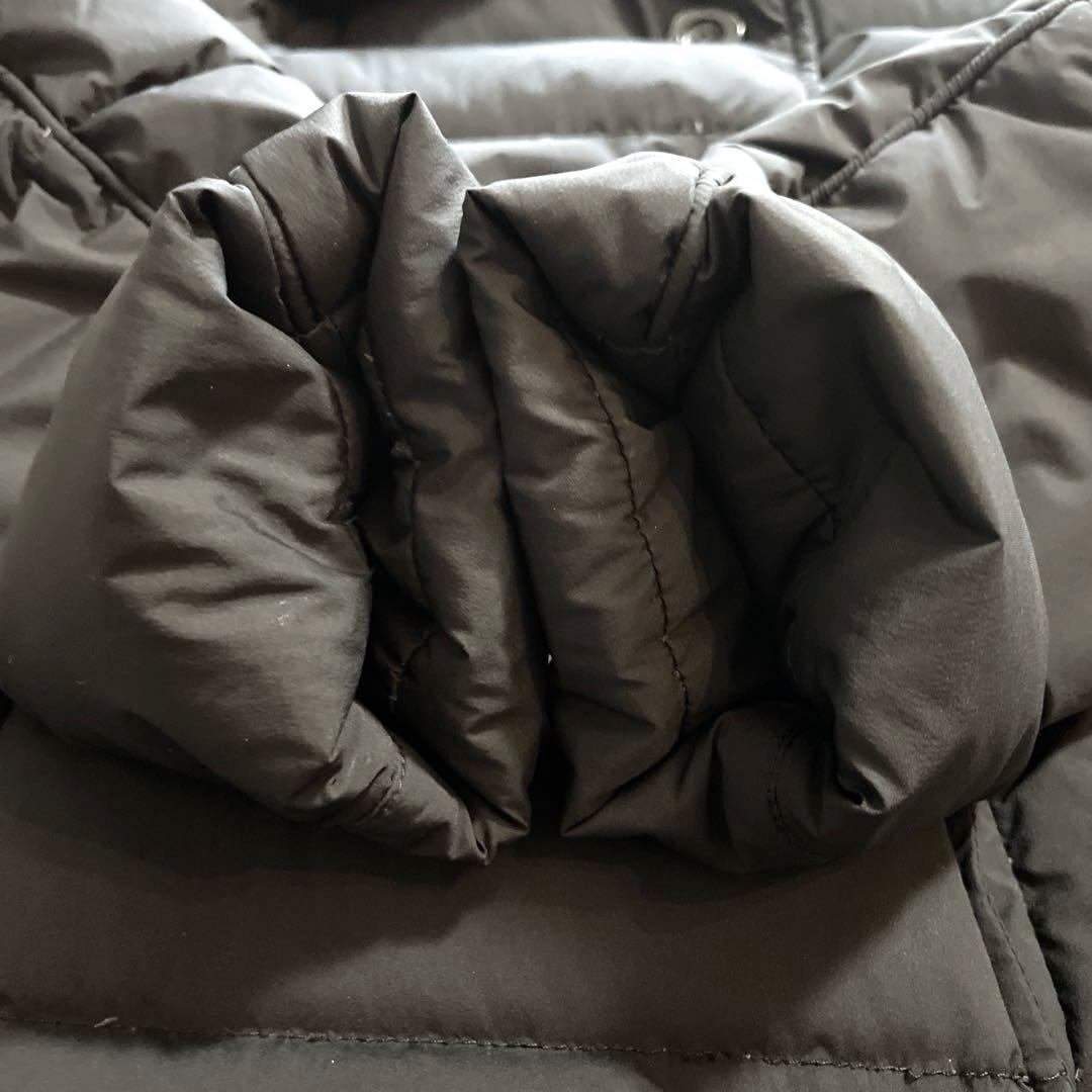 【美品】TATRASタトラス ダウンコート 女優襟 Aライン ベルト ブラックM