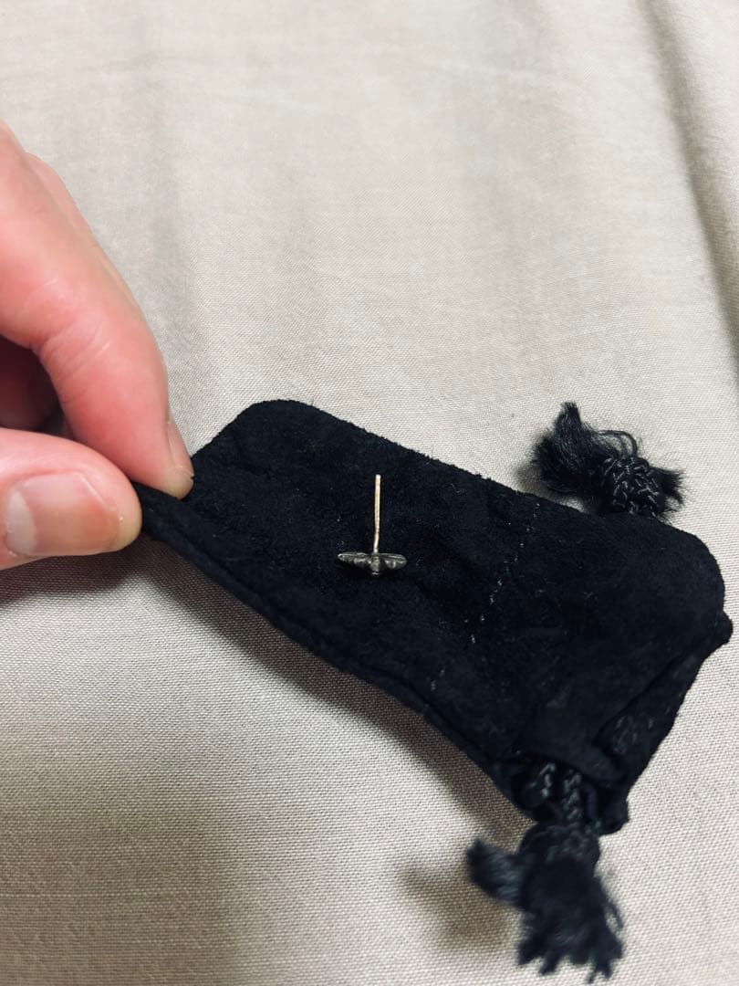 早い者勝ち！クロムハーツシルバークロスピアス