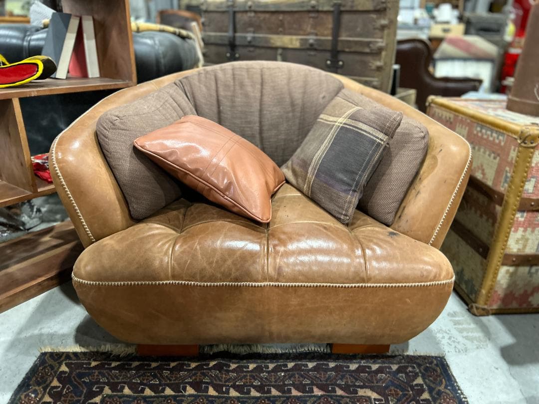 クラッシュゲート｜tabu｜オピアム / opium｜1Pレザーソファ｜シングル