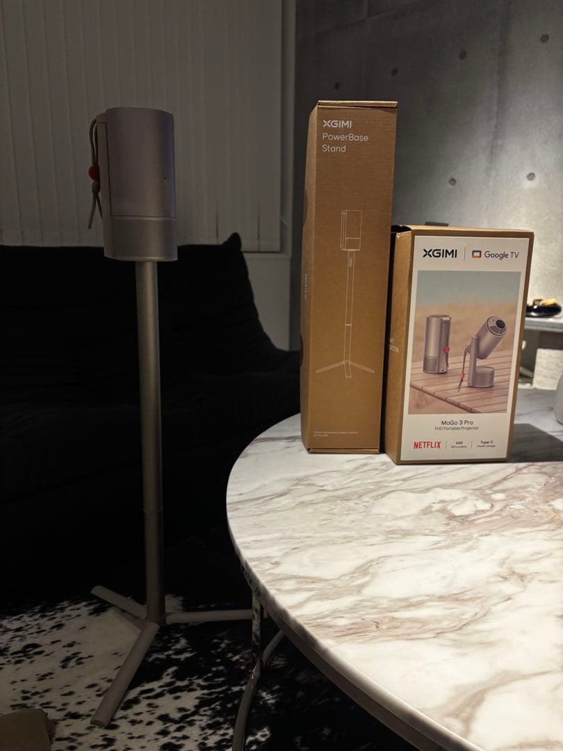 【美品・初期化済】XGIMI MoGo 3 Pro＋バッテリー付スタンドセット
