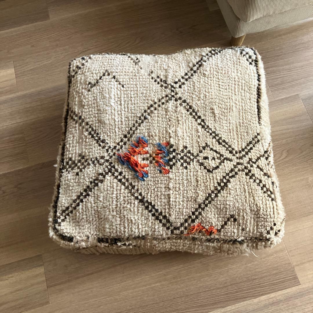 モロッコ　ヴィンテージベニワレン　プフ　B ラスト　1点