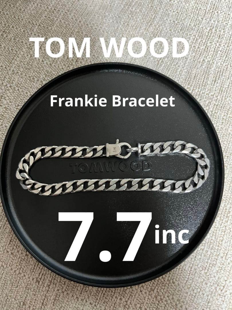TOM WOOD トムウッド Frankie フランキー ブレスレット 7.7