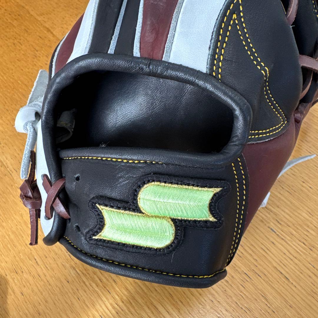 超美品 SSK 軟式グラブ 12インチ 湯揉み型付け済み 即使用可能！