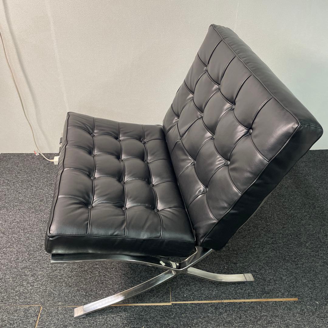 バルセロナチェア　リプロダクト　ブラック　チェアのみ　直接引取可　S687