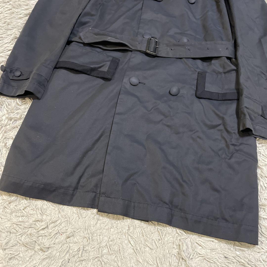 Haversack （有）クラウドナイン　コットンシルク　トレンチコート　L