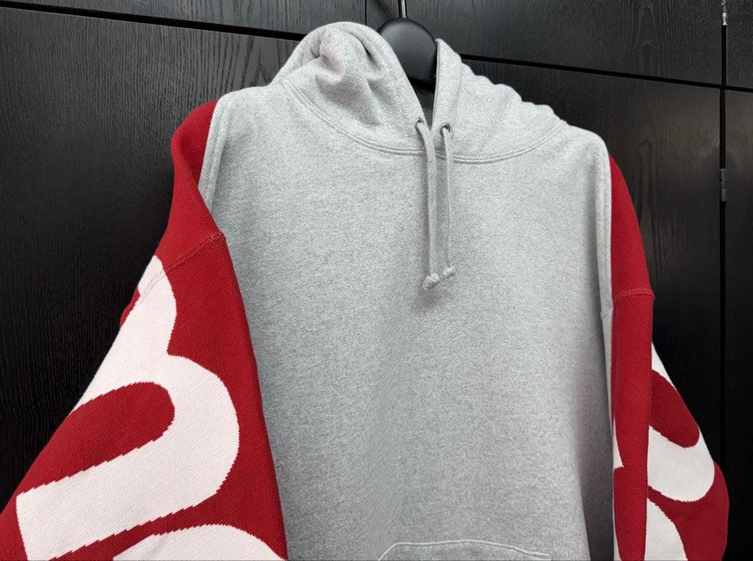 希少 シュプリーム Supreme Big Logo Jacquard パーカー